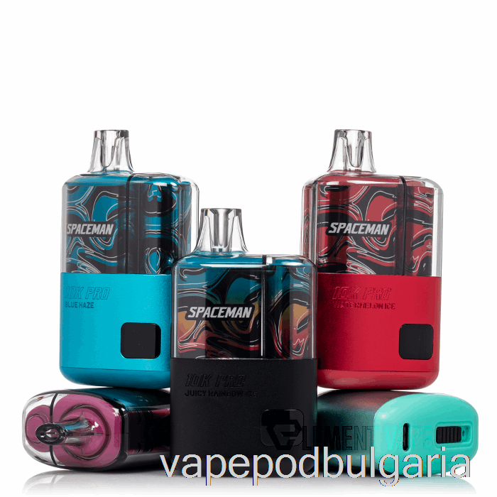 Vape 10000 Дръпки Spaceman 10k Pro Disposable Polar Ice